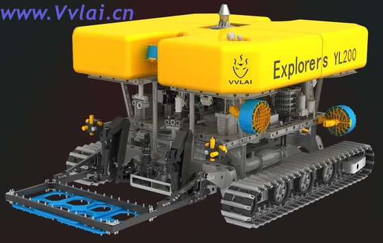 VYL200 1500m Cable Maintenance ROV with 2* 7 Axis Hydraulic Manipulator factory