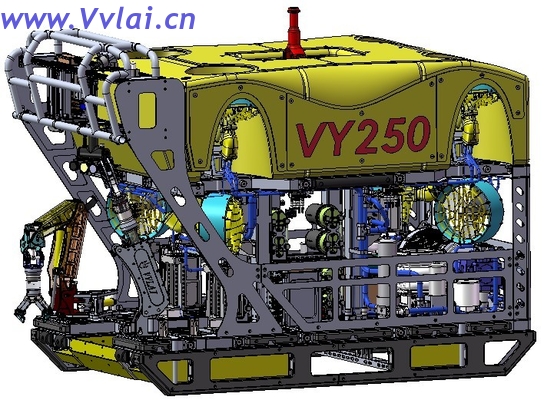 VY250 6000m Class Underwater ROV with 5-Axis and 7-Axis Hydraulic Arms factory