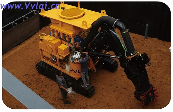 cheap Crawler Cutter-suction ROV,Underwater dredging,Bridge dredging,VVL-TRA-DQ100A