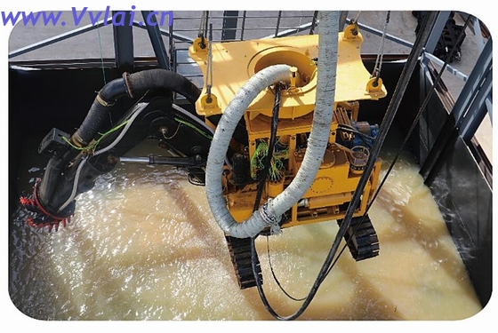 cheap Crawler Cutter-suction ROV,Underwater dredging,Bridge dredging,VVL-TRA-DQ100A