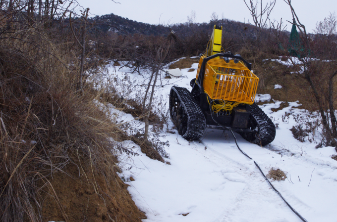 Big Crawler ROV VVL-LD260-1800 Adding New Function-Dredging work