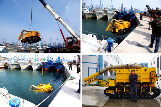 Underwater Suction Filter Mining Dredge ROV-Big Success for VVLAI ROV