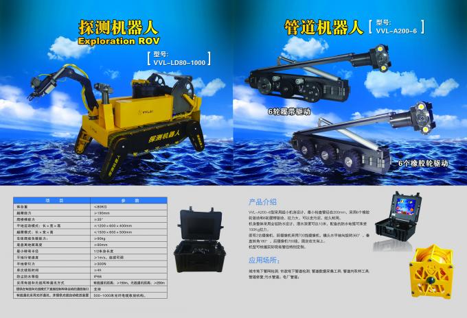 Underwater Robot,Underwater Camera,Light,Double-5 Axis Hydraulic Manipulator Dredging ROV for deep-sea excavation