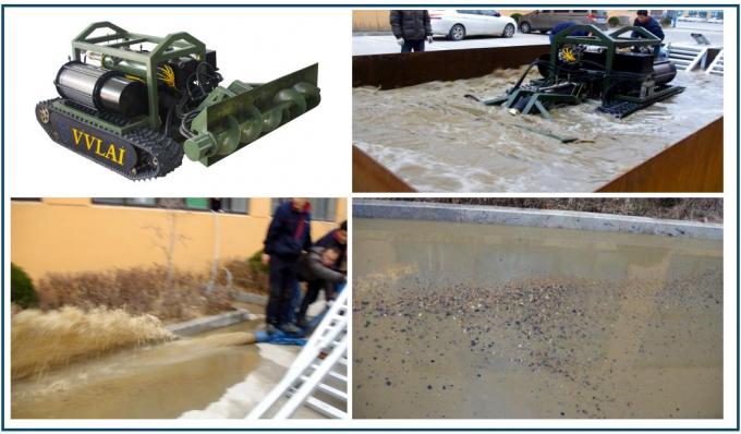 Big Crawler ROV VVL-LD260-1800 Adding New Function-Dredging work