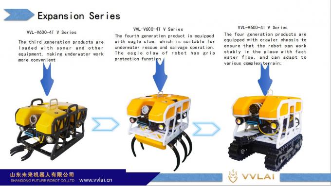 Underwater Dredging Robot,marine dredge,channel dredge,city rivers dredging,waste cleaning ROV, VVL-QY320-130P