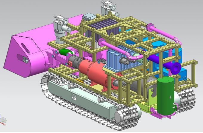 Underwater Robot,Underwater Camera,Light,Underwater Dredging ROV for Deep-Sea Excavation