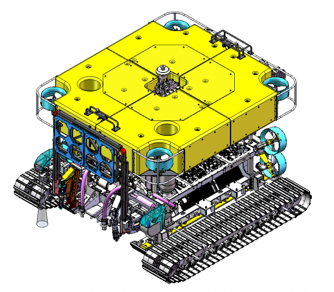 VYL750 2000m Cable Maintenance ROV with 2* 7 Axis Hydraulic Manipulator